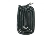 Handset Cord Gloss Charcoal 12 Feet