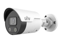 Uniview UNV 4MP Dual Light Fixed Bullet, 2.8mm, Built-in Mic & Speaker IPC2124SR3-ADF28KMC-DL