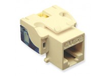 ICC IC1078E5IV RJ45 8-Pin CAT5 Modular Connector Jack Ivory