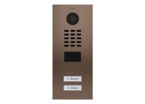 DoorBird IP Video Door Station D2102V, Flush-mounted, - 2 Call Buttons BRONZE (V4A)