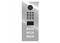 DoorBird IP Video Door Station D2103V, Flush-mounted - 3 Call Buttons 50 RAL Colors