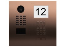 DoorBird Intercom Video Door Station D2101IKH Flush Mounted Bronze(V4A) Brushed with Keypad