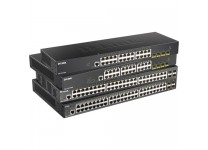 DGS-1250-28X-6KV Gigabit Smart Managed Switches with 10G Uplinks