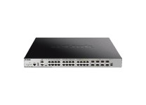 DGS-3630-28PC/SI 28-Port Layer 3 Stackable Managed PoE Gigabit Switch