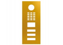 DoorBird Faceplate for D2103V IP Video Door Station Brushed Gold (V4A)