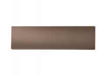 DoorBird Nameplate for D21x One Call Button Video Door Station, Stainless Steel Bronze-Finish(V4A)