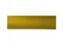 DoorBird Nameplate for D21x One Call Button Video Door Station, Stainless Steel Gold-Finish(V4A)