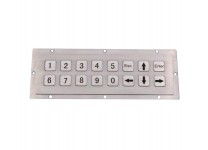 Keypad Module with 16x Stainless Steel keys for DoorBird D21xKV