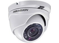 Hikvision DS-2CE56D1T-IRM-2.8MM 2MP Outdoor HD-TVI Turret Camera with Night Vision and 2.8mm Lens (White)