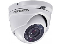 Hikvision DS-2CE56D1T-IRMB-2.8MM 2MP Outdoor HD-TVI Turret Camera with Night Vision and 2.8mm Lens (Black)