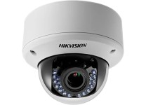 Hikvision DS-2CE56D1T-AVPIR3B 2MP Outdoor HD-TVI Dome Camera with Night Vision (Black)