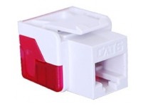 ICC IC1078L6WH 8-Pin Cat 6 EZ Modular Jack, White