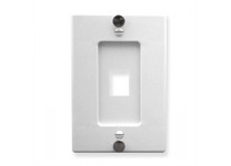 IC107FWPWH ICC Wall Plate 1-Port White