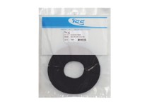 ICACSV75BK Bulk Velcro Cable Tie Black 75