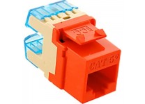 ICC IC1078F5OR MODULE CAT 5E HD, ORANGE