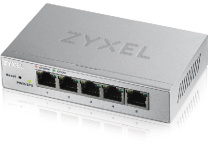 Zyxel GS1200-5 - Fanless 5 Port GbE L2 Web Managed Switch
