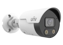 Uniview UNV 8MP LightHunter Mini Bullet(Light&Sound Alarm,Premier Protection,Standard,Wide Dynamic,2.8mm,PoE,Mic,30m IR) IPC2128SB-ADF28KMC-I0