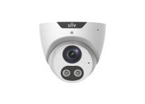 Uniview UNV 8MP LightHunter Turret(Light&Sound Alarm,Premier Protection,Standard,Wide Dynamic,2.8mm,PoE,Mic,30m IR) IPC3618SB-ADF28KMC-I0