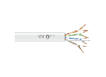 K5E-1KUTP-PLEN-WH CAT-5e Bulk Cable Plenum White 1000' Box