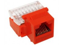 KJ-5881-OR	CAT5E H-Jack 8 Pin Orange