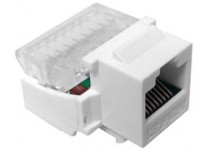 KJ-5881-WH	CAT5E H-Jack 8 Pin White