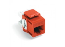 KJ-6881-OR CAT-6 H-Jack 8 Pin Orange