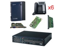 KX-NCP500-DT6SIP	NCP500 Bundle SIP 6-DT343-B