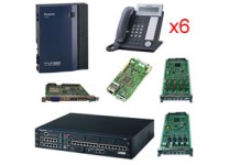 KX-NCP500-NT6ANALOG	NCP500 Bundle Analog 6-NT343-B