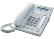 KX-NT265 1-Line LCD IP Telephone WHT