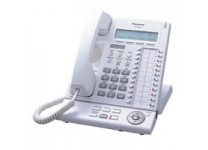 KX-T7630R Refurb 3-Line Non-Backlit LCD Phone WHT