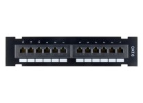 PP-612M-BK	CAT6, Mini Panel Vert 12 Ports