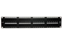 PP-6480-BK	CAT6, Patch Panel, 48 Ports