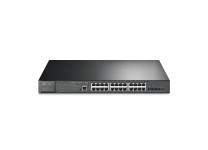 TP-Link JetStream™ 24-Port Gigabit and 4-Port 10GE SFP+ L2+ Managed Switch with 24-Port PoE+ TL-SG3428XMP